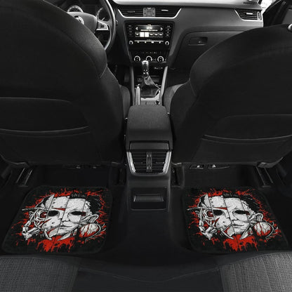 Michael Myers Jason Voorhees Freddy Krueger Leatherface Car Floor Mats 210101 - YourCarButBetter