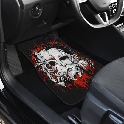 Michael Myers Jason Voorhees Freddy Krueger Leatherface Car Floor Mats 210101 - YourCarButBetter