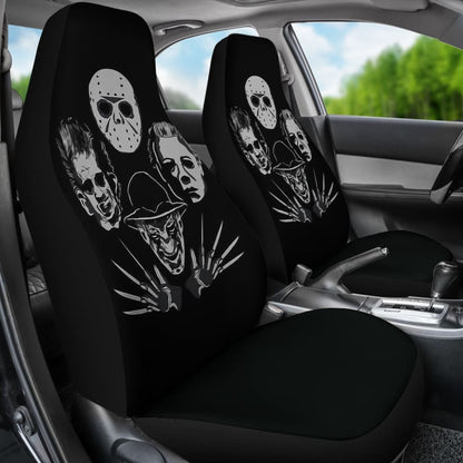 Michael Myers Jason Voorhees Freddy Krueger Leatherface Horror Car Seat Covers 210101 - YourCarButBetter