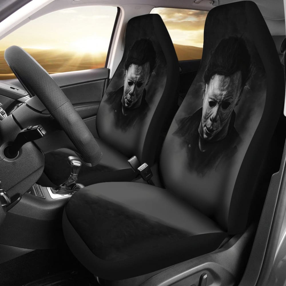 Michael Myers The Shape Car Seat Covers 212903 - YourCarButBetter