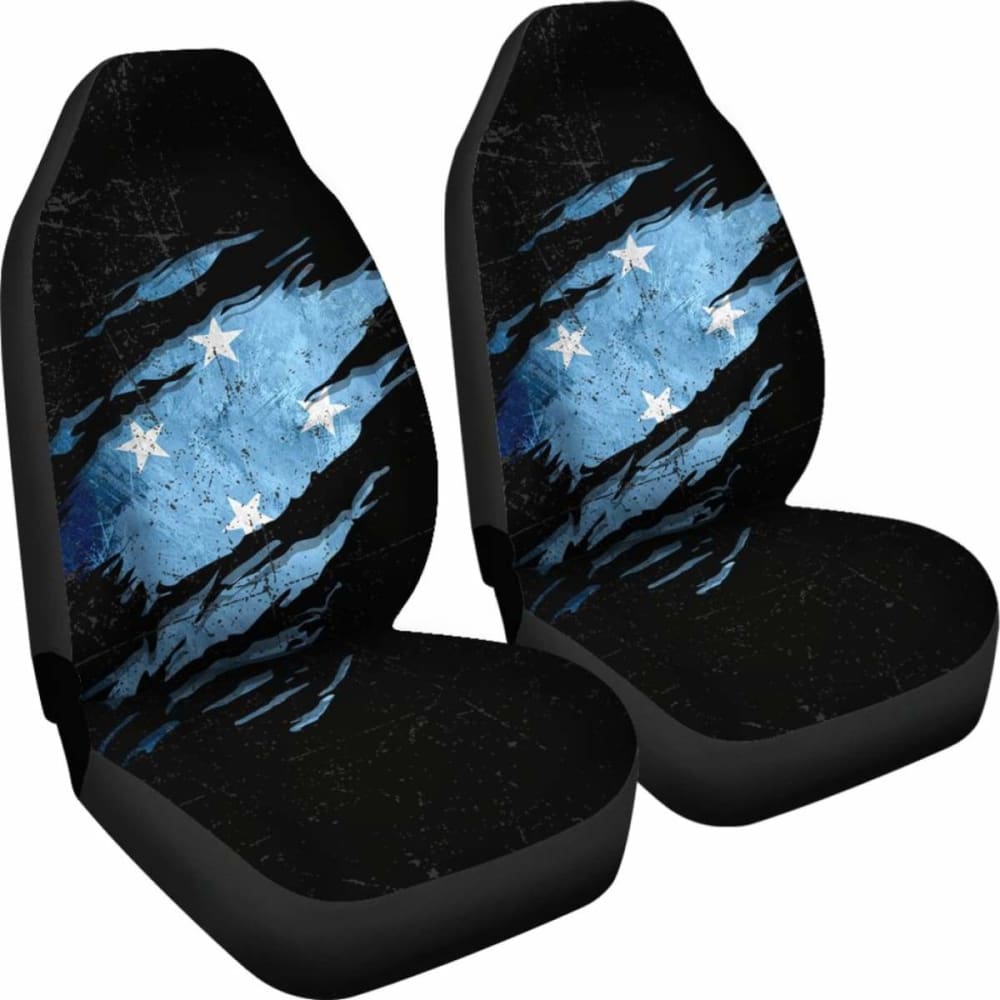 Micronesia In Me Car Seat Covers - Special Grunge Style 232125 - YourCarButBetter