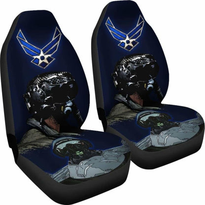 Military Air force Car Seat Covers Set Of 2 110424 - YourCarButBetter