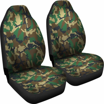 Military Inspired Camo Seat Covers Set Of 2 112608