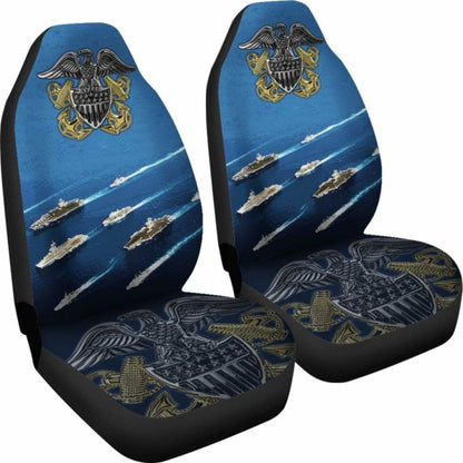 Military Navy Glove Car Seat Covers Set Of 2 110424 - YourCarButBetter