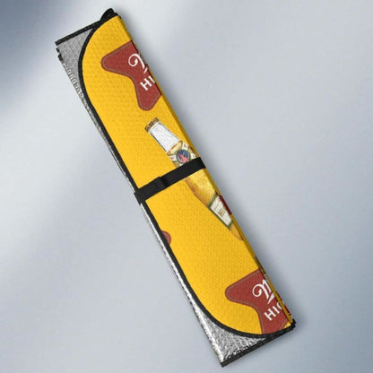 Miller High Life Car Sun Shade Auto Sun Visor For Beer Lover 102507 - YourCarButBetter