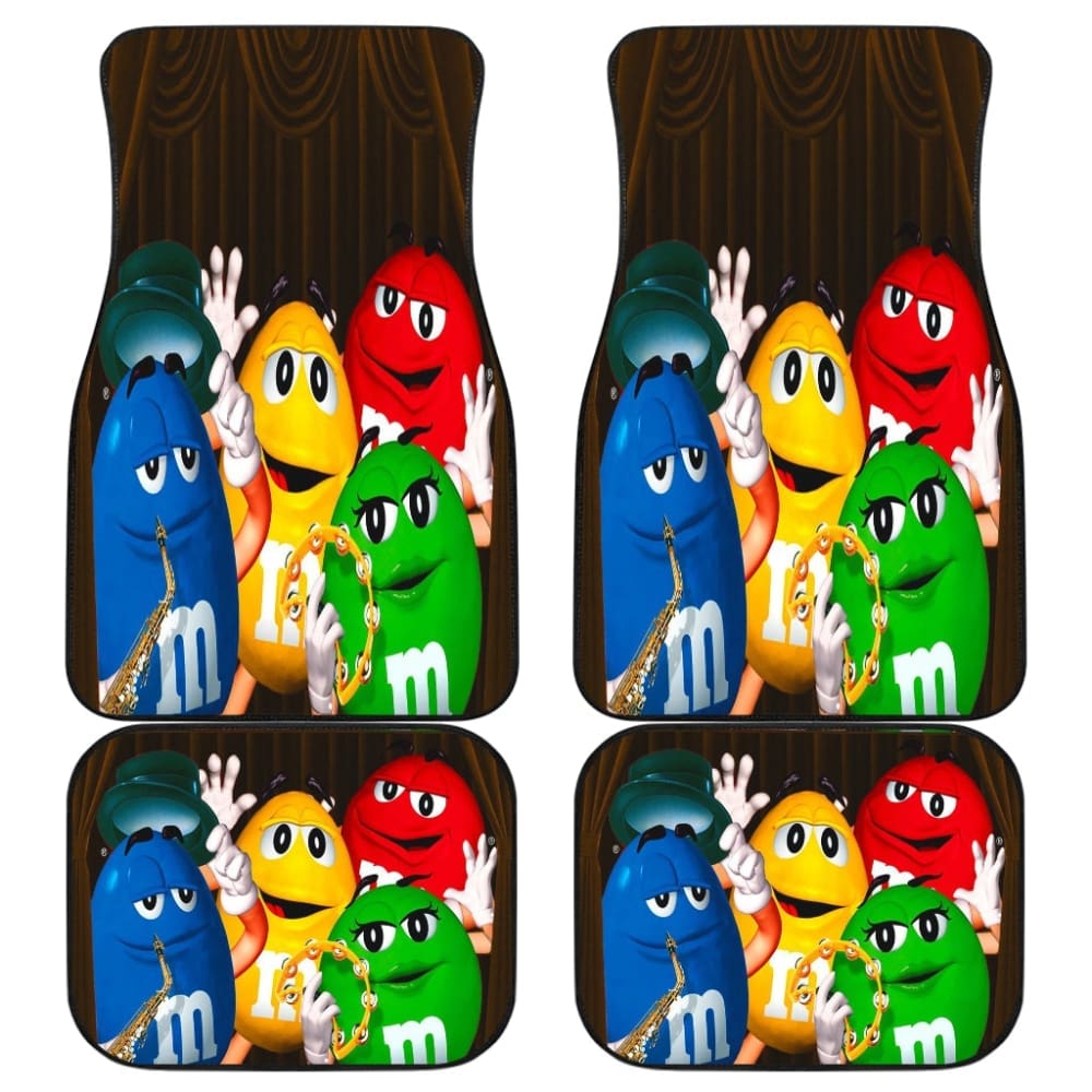 M&M Chocolate Band Car-Mats 094201 - YourCarButBetter