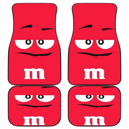 M&M Chocolate Car Floor Mats 094201 - YourCarButBetter