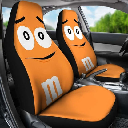 M&M Orange Chocolate Seat Covers 094201 - YourCarButBetter