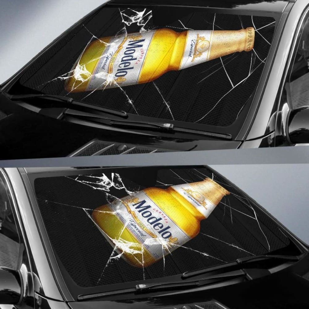 Modelo Especial Auto Sun Shade Car Sun Visor Funny Beer Lover 102507 - YourCarButBetter