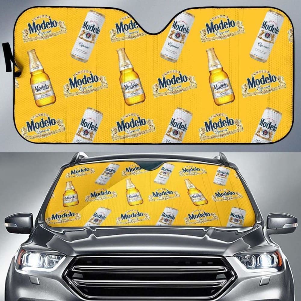 Modelo Especial Car Sun Shade Auto Sun Visor For Beer Lover 102507 - YourCarButBetter