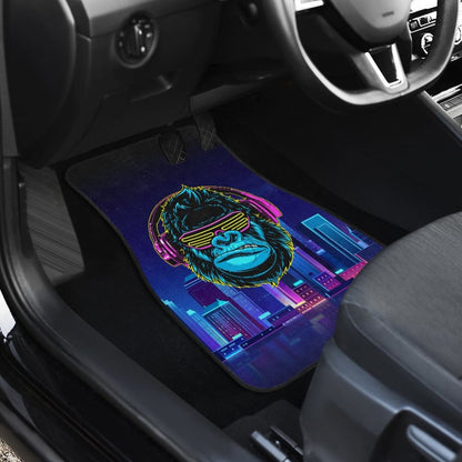 Monkey Custom Music DJ Style Car Floor Mats 211801 - YourCarButBetter