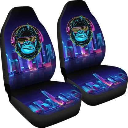 Monkey Custom Music DJ Style Car Seat Covers 211801 - YourCarButBetter