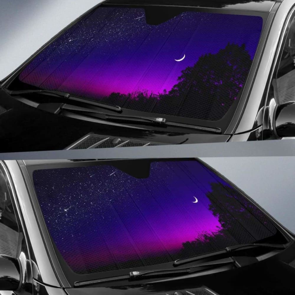 Moon Light Car Sun Shade 172609 - YourCarButBetter