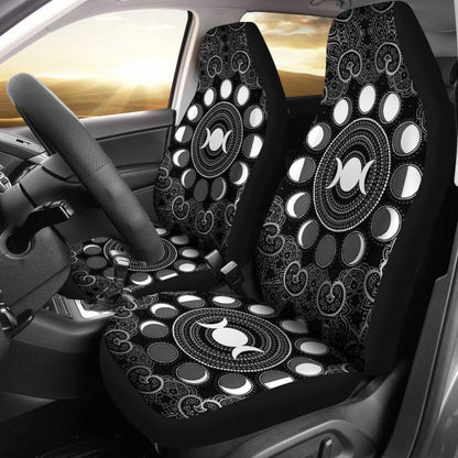 Moon Phases Car Seat Covers 550317 - YourCarButBetter