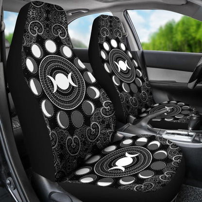 Moon Phases Car Seat Covers 550317 - YourCarButBetter