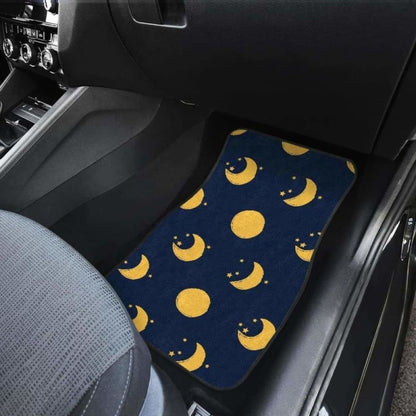 Moon Star Pattern Front And Back Car Mats 194013 - YourCarButBetter