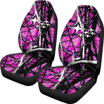Moonshine Muddy Subaru Printed Car Seat Covers 212803 - YourCarButBetter