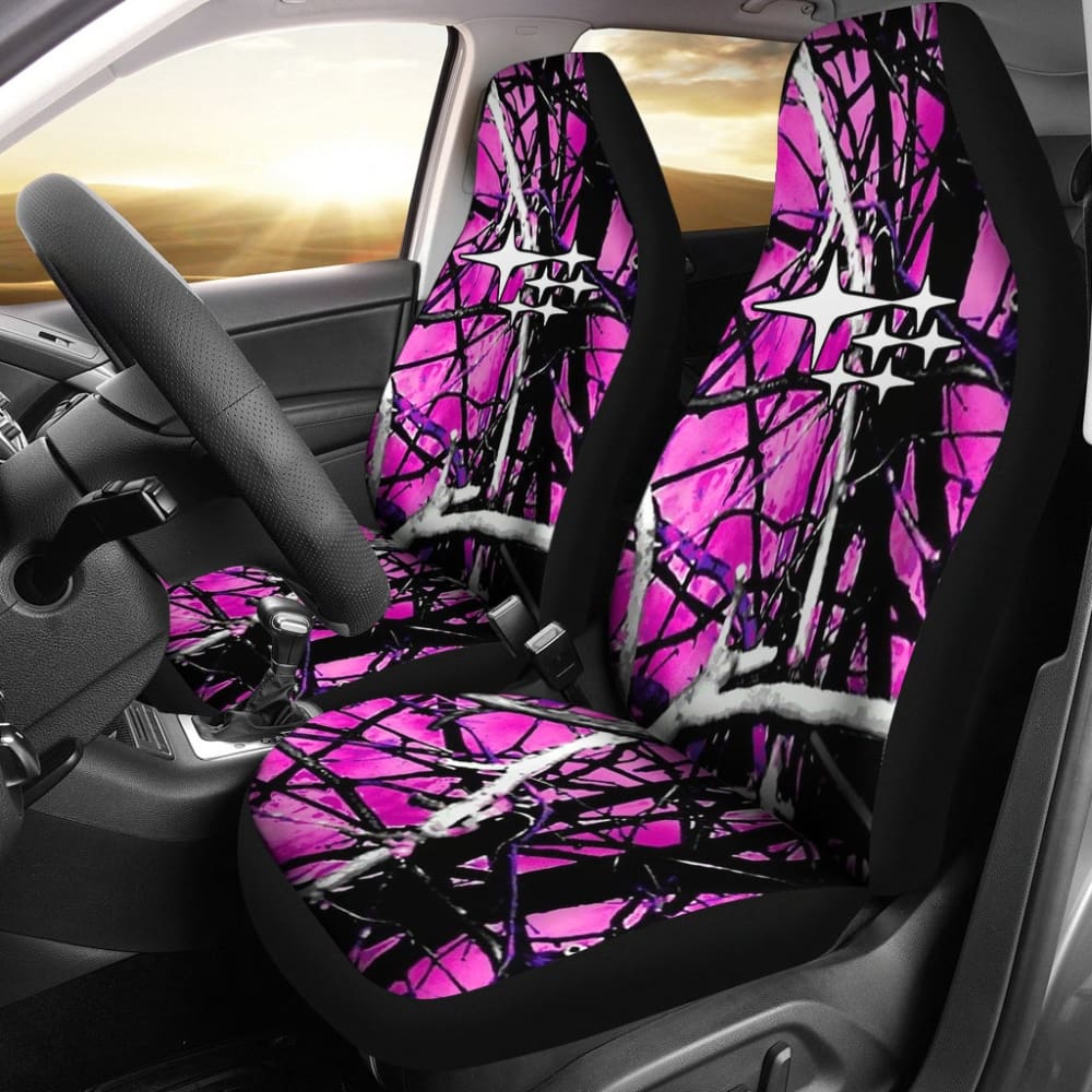 Moonshine Muddy Subaru Printed Car Seat Covers 212803 - YourCarButBetter
