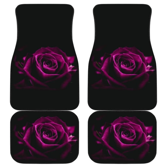 Most Beautiful Purple Roses Car Floor Mats 210902