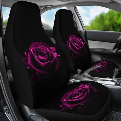 Most Beautiful Purple Roses Car Seat Covers 210902