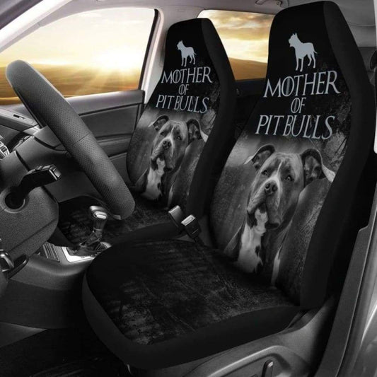 Mother Of Pit Bulls Car Seat Covers 113510