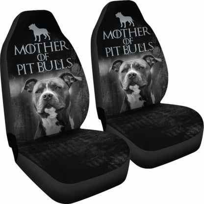 Mother Of Pit Bulls Car Seat Covers 113510