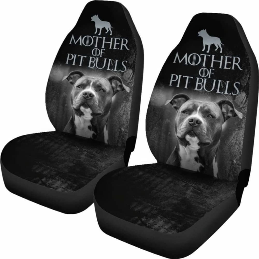 Mother Of Pit Bulls Car Seat Covers 113510