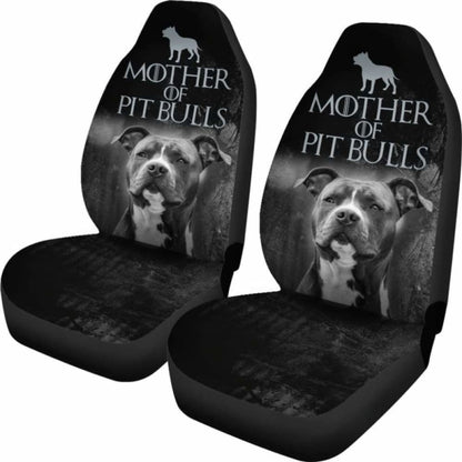 Mother Of Pit Bulls Car Seat Covers 113510