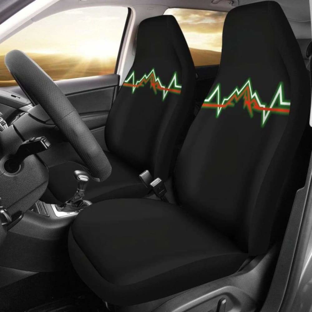 Mountain Heartbeat Car Seat Covers 174914 - YourCarButBetter
