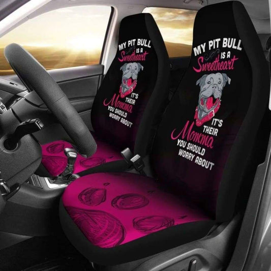 My Pit Is A Sweetheart Car Seat Covers 113510