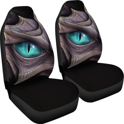 Mystic Blue Dragon Eye Custom Car Accessories Car Seat Covers 211301 - YourCarButBetter