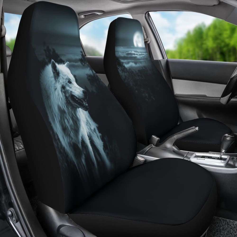 Mystical Wolf Car Seat Covers 174510 - YourCarButBetter