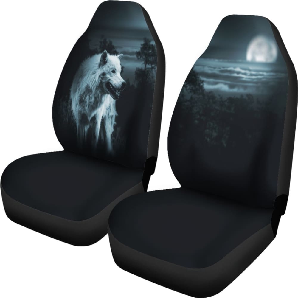 Mystical Wolf Car Seat Covers 174510 - YourCarButBetter