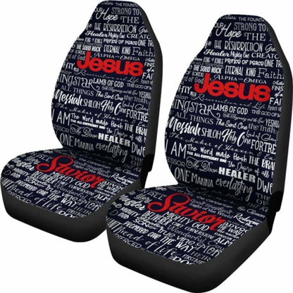 Names Of Jesus -V2 Blk-Wht-Red 181703 - YourCarButBetter