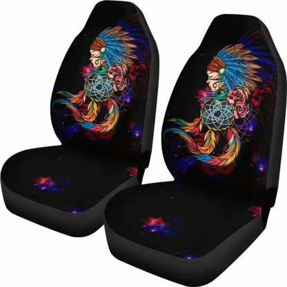 Native American Car Seat Covers - Native Girl - 105905 - YourCarButBetter