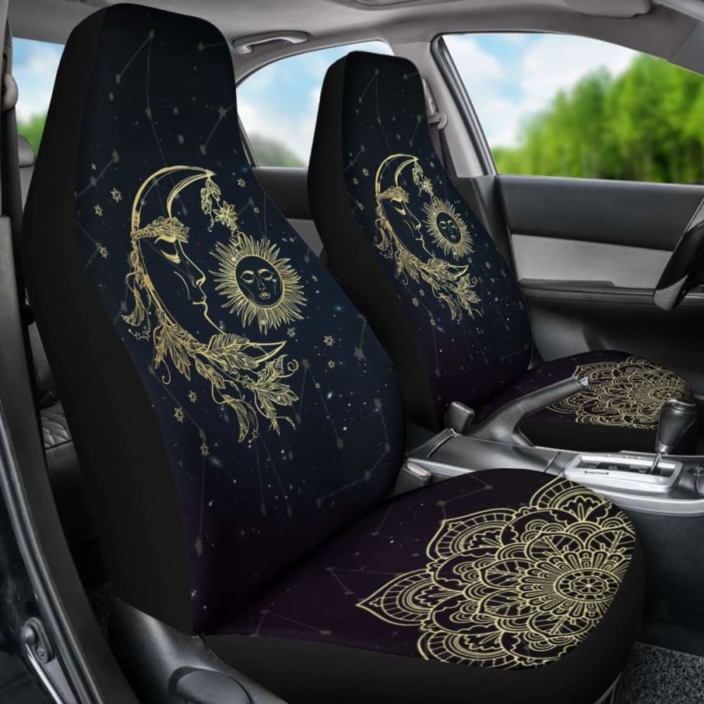 Native American Car Seat Covers Native Sun And Moon Amazing 161012