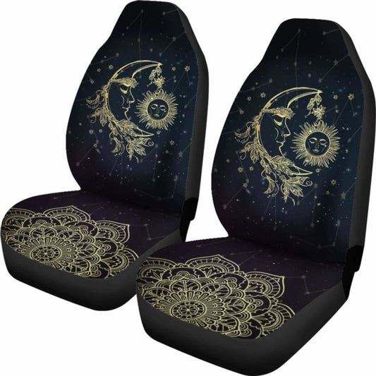 Native American Car Seat Covers Native Sun And Moon Amazing 161012