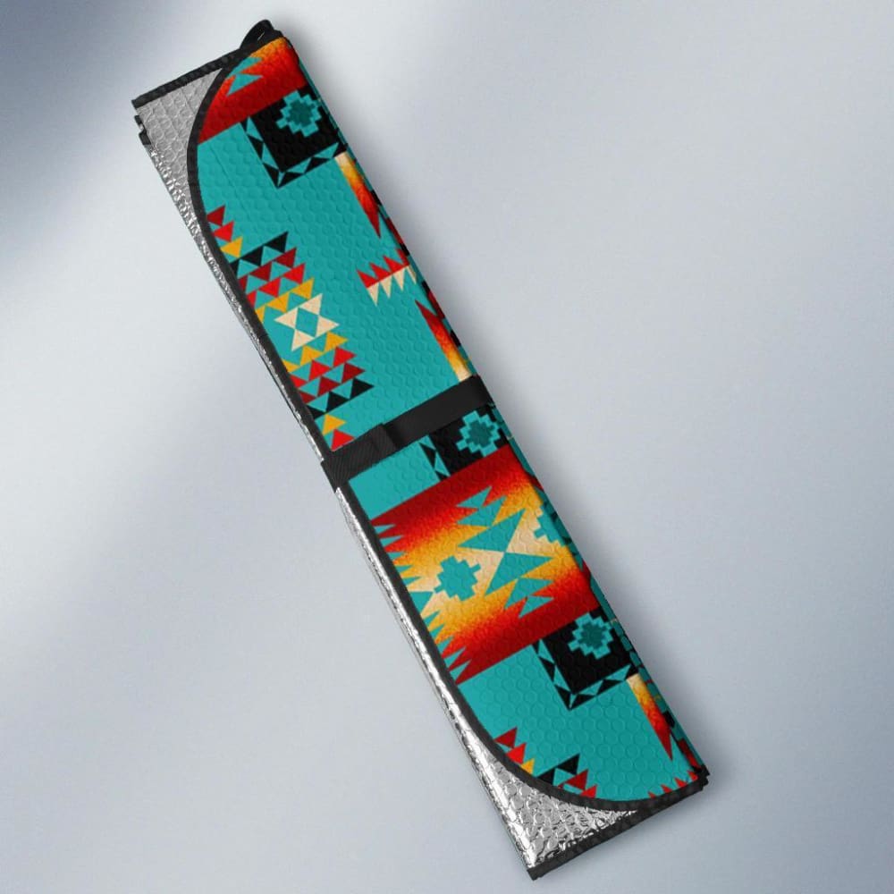 Native American Design Auto Sun Shades 093223 - YourCarButBetter