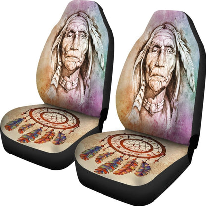 Native American Founding Father Car Seat Covers 093223 - YourCarButBetter