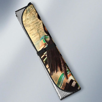 Native American Founding Fathers Auto Sun Shades 093223 - YourCarButBetter