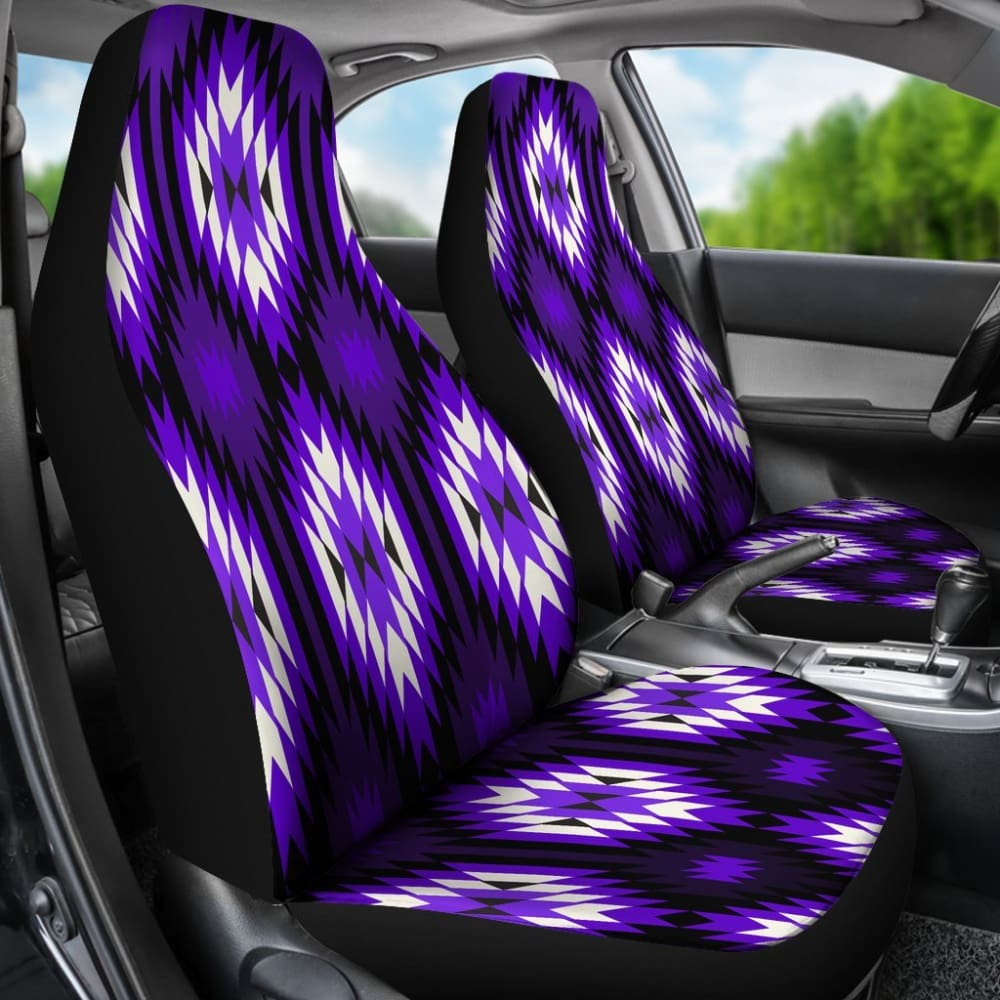 Native Design Car Seat Covers Purple 093223 - YourCarButBetter