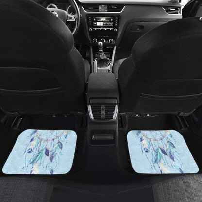 Native Dreamcatcher Winter Feather Car Floor Mats 211204 - YourCarButBetter