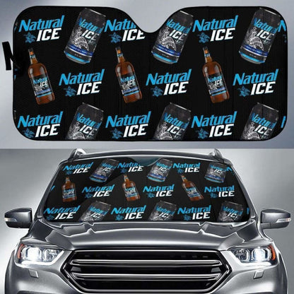 Natural Ice Car Sun Shade Auto Sun Visor For Beer Lover 102507 - YourCarButBetter