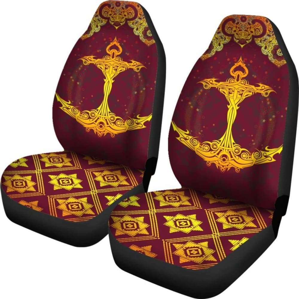 Nautical Car Seat Cover Anchor 03 192609 - YourCarButBetter
