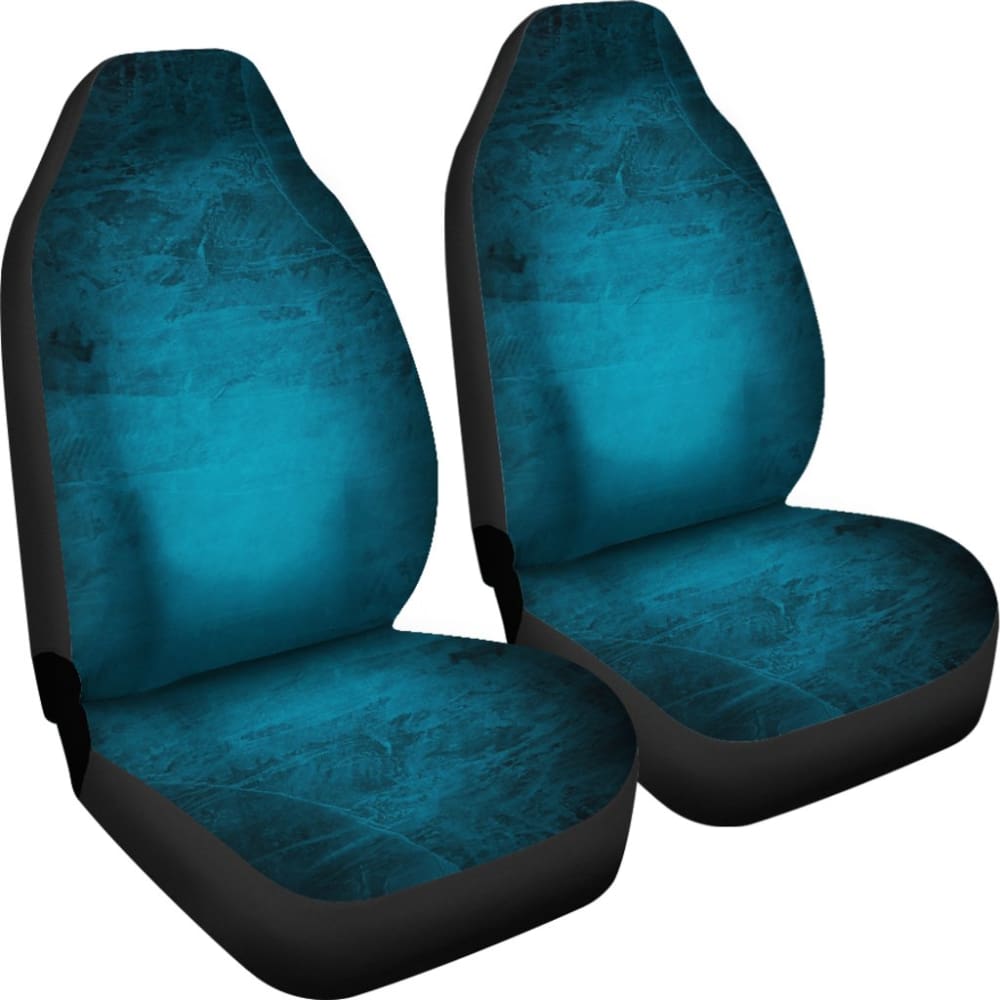 Navy Blue Grunge Car Seat Covers 211205 - YourCarButBetter