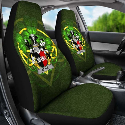 Neale Ireland Car Seat Cover Celtic Shamrock (Set Of Two) 154230 - YourCarButBetter