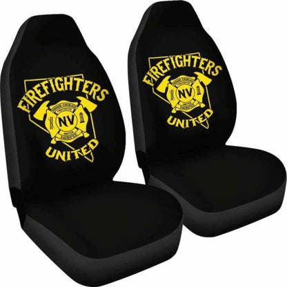 Nevada Firefighters United Car Seat Covers 101211