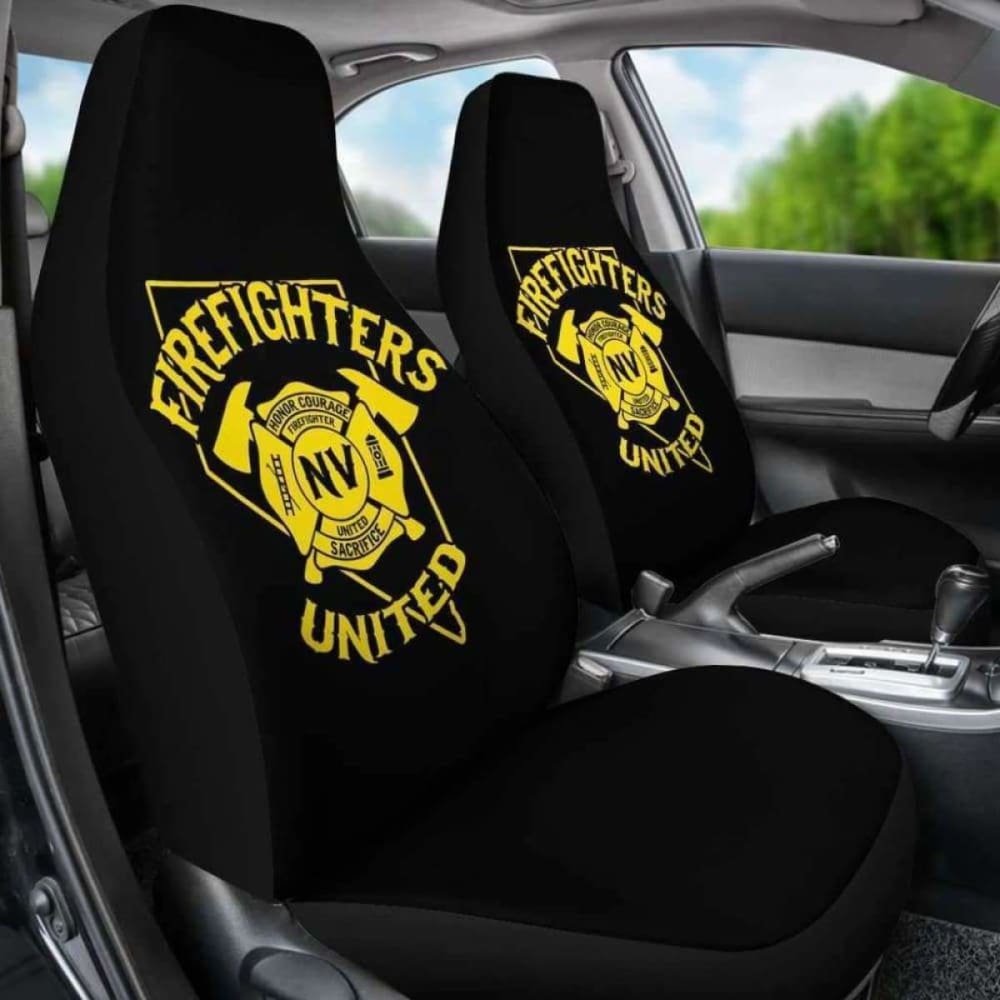 Nevada Firefighters United Car Seat Covers 101211