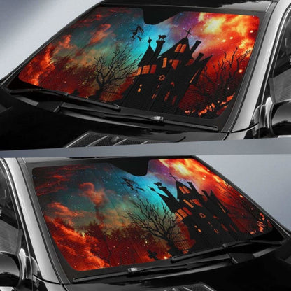 New Halloween Cartoon Sun Shade Amazing Best Gift Ideas 085424 - YourCarButBetter