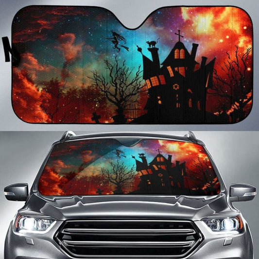 New Halloween Cartoon Sun Shade Amazing Best Gift Ideas 085424 - YourCarButBetter